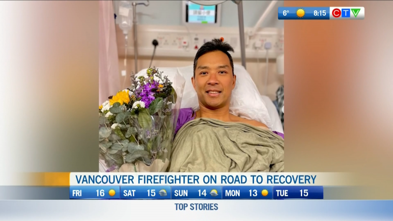 B.C. firefighter loses leg to flesh-eating infecti