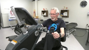 The Centre for Pulmonary Rehabilitation, which operates out of the Village at Canadore College, is expanding pulmonary rehabilitation services for patients in North Bay and surrounding areas. (Photo from video)