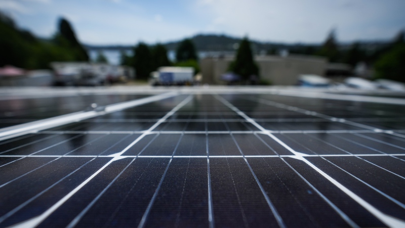 A First Nation in central British Columbia is getting what the federal government says will likely be the largest off-grid solar project in Canada. THE CANADIAN PRESS/Darryl Dyck