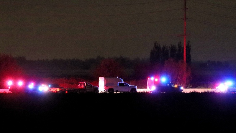 A crash on Highway 11 in Abbotsford left a woman dead on April 20, 2024.  