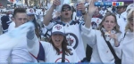 Jets fans flock to Whiteout Street Party 