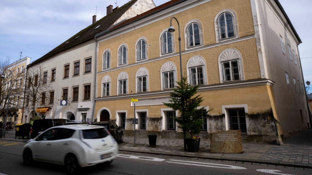 Adolf Hitler's birth house in Austria
