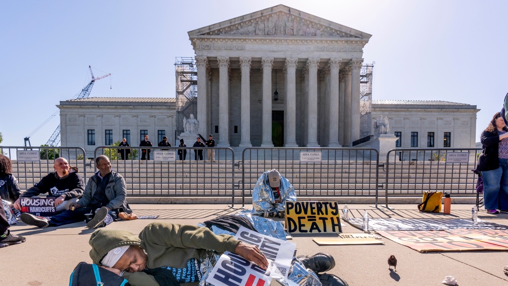 Supreme Court Homelessness Protest
