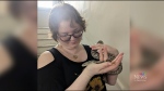 Local woman and Reptilia rescue wayward snake