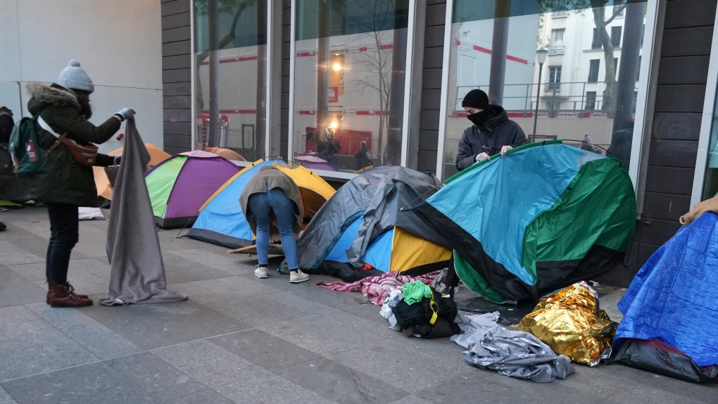 Paris homelessness