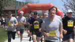 Readying for the Greg Pierzchala Memorial Run in May. April 23, 2024 (CTV NEWS/BARRIE)