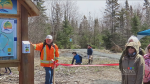 Thessalon Coastal Trail grand opening. April 20, 2024 (Town of Thessalon)