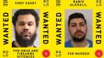 Cody Casey and Rahib Alkhalil is seen in these handout photos from the BOLO Program. 
