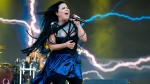 Amy Lee of Evanescence performs at the Louder Than Life Music Festival at Kentucky Exposition Center on Sept. 22, 2022, in Louisville, Ky. (Amy Harris/Invision/The Associated Press)