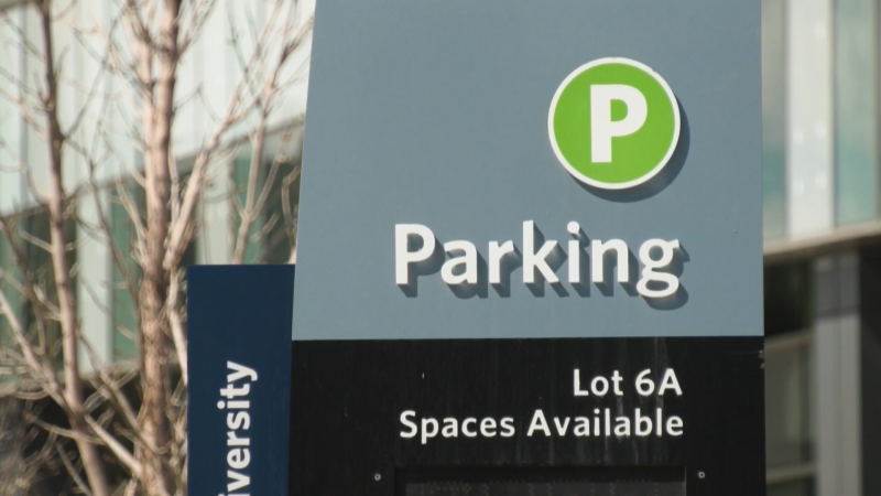 Mount Royal University students are raising concerns about new, stricter parking rules at the school. (CTV News) 