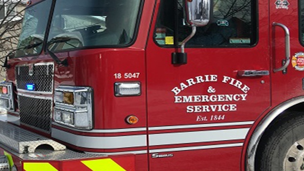 File image of a Barrie fire truck.