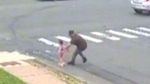 Barber rescues girl wandering towards busy interse