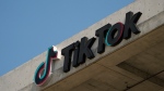The TikTok Inc. logo is seen on their building in Culver City, Calif., Monday, March 11, 2024. (THE CANADIAN PRESS/AP-Damian)