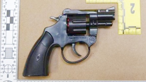 Police in Sault Ste. Marie were called around 2:30 p.m. Tuesday to respond to a report of a youth pointing and firing a cap gun at people walking down Bay Street. (File)