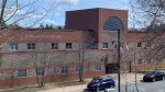 Millwood High School in Middle Sackville, N.S., is pictured on April 24, 2024. (Mike Lamb/CTV Atlantic)