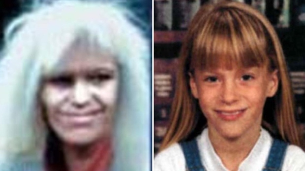 Susan Gail Carter, left, and her daughter, Natasha "Alex" Carter are pictured in a split image. (FBI via CNN Newsource)