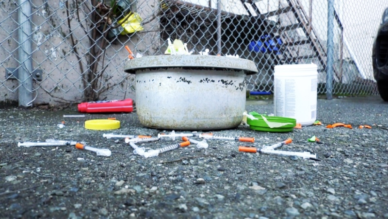 Starting May 1, residents can call the City of Timmins if they want someone to collect used needles. (File)