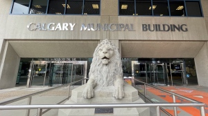 Calgary's municipal building is seen in this undated image. (Jordan Kanygin/CTV News) 