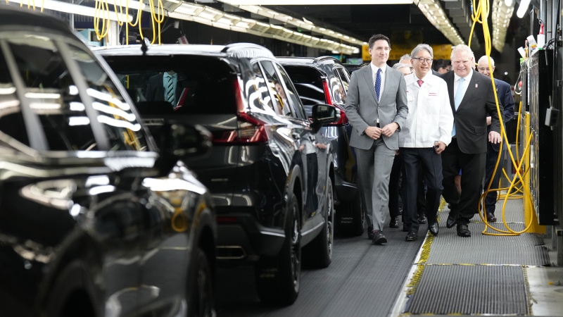 CTV National News: Honda to build EV plant in Ont.
