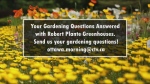 Submit your gardening questions to ottawa.morning@ctv.ca for a chance to have them featured during an upcoming broadcast.