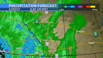 A bit of wet weather for Calgary on Friday