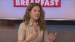 Sophie Grégoire Trudeau sits down with CP24 Breakfast for an interview Friday April 26, 2024. 