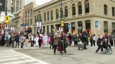 Cosplay crowd takes over Calgary