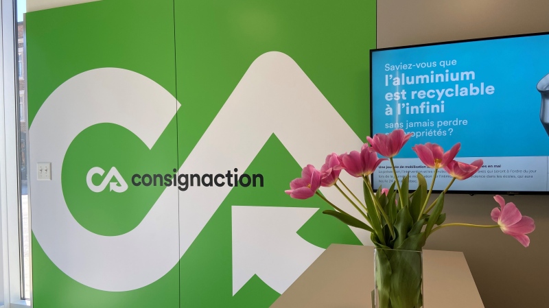 The Consignaction centre is the first of hundreds planned for the Island of Montreal and in the province. (Christine Long/CTV News)
