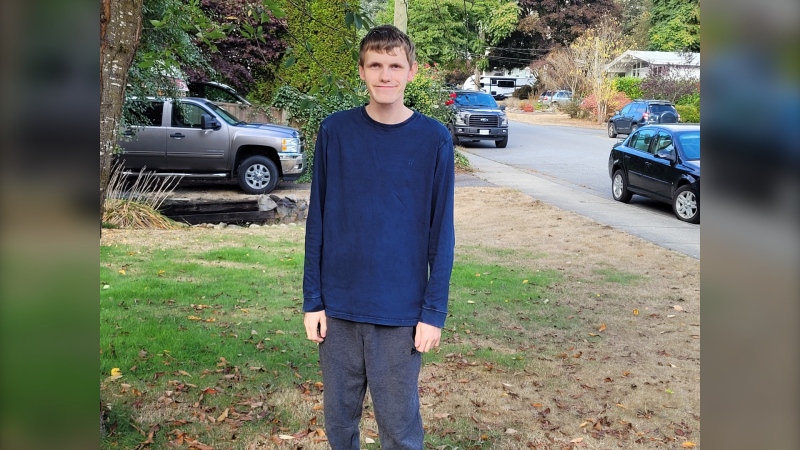 Missing person Wesley Bosman is seen in this image handed out by the Abbotsford Police Department. 