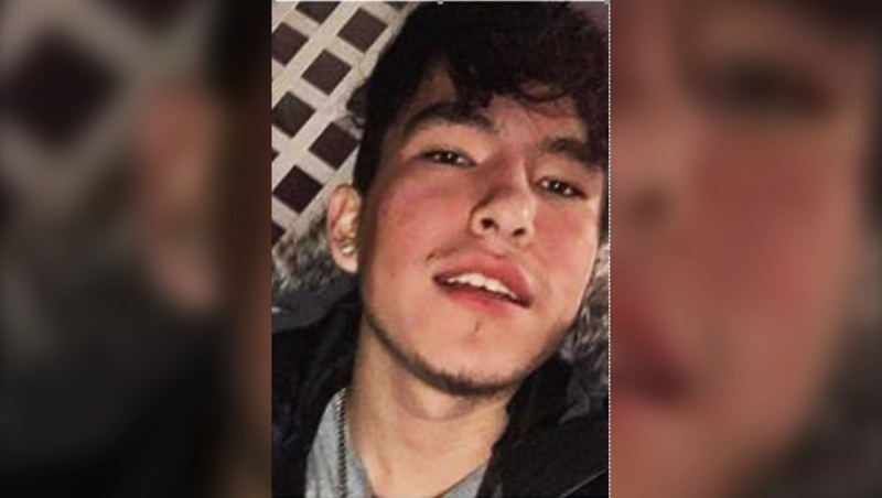 An arrest warrant has been issued for David Drunkenchief, who's wanted in relation to an April 24 homicide in Gleichen. (Photo: Southern Alberta RCMP)
