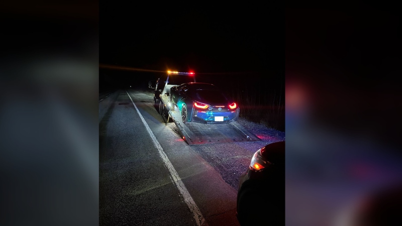 A Bedford, N.S., man has been charged with stunting after the RCMP says he was caught driving more than 138 km/h over the posted speed limit. (Courtesy: RCMP)