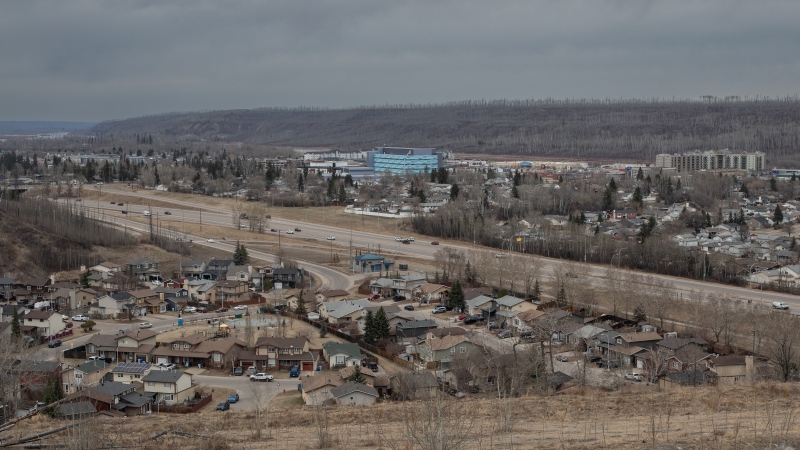 A view of Fort McMurray, Alta., on Wednesday April 24, 2024. (Amber Bracken / The Canadian Press) 