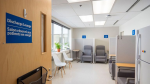 A photo of the new discharge lounge at Fredericton’s Dr. Everett Chalmers Regional Hospital. (Courtesy: Horizon Health Network)
