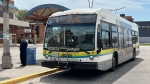 A Transit Windsor bus is seen in Windsor, Ont. on April 29, 2024. (Chris Campbell/CTV News Windsor)