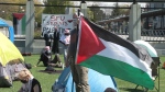 Pro-Palestinian encampment held at UBC 