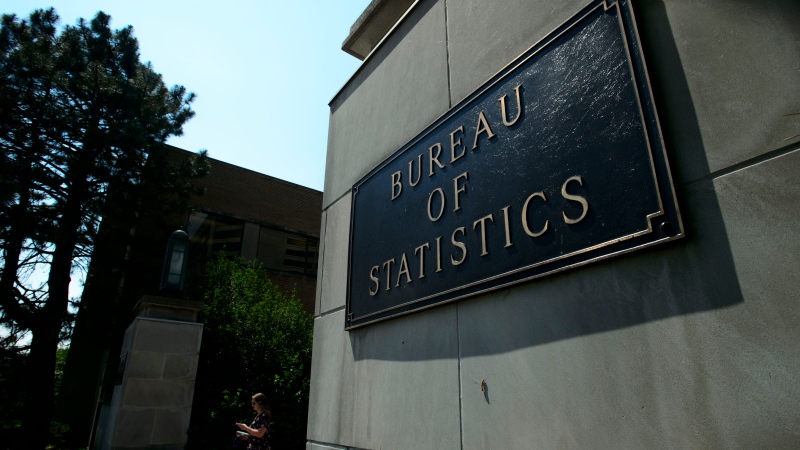 The Statistics Canada building and signs are pictured in Ottawa on Wednesday, July 3, 2019. THE CANADIAN PRESS/Sean Kilpatrick