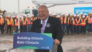 Ontario Premier Doug Ford announces potential start date for Highway 413 construction. (CTVNewsToronto.ca)