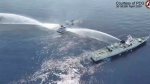 Philippine Coast Guard ship damaged