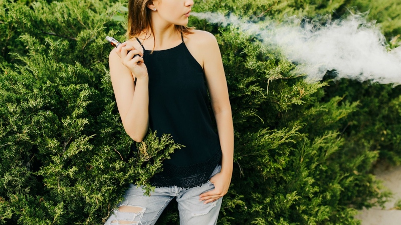 Vaping has been associated with a higher risk of exposure to toxic metals, a new study has found. (yehor / iStockphoto / Getty Images via CNN Newsource)