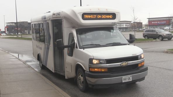Barrie transit on April, 30, 2024. (CTVNews/Catalina Gillies)