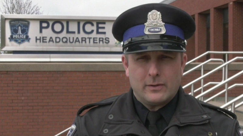 Halifax police swarmed a Dartmouth, N.S., neighbou