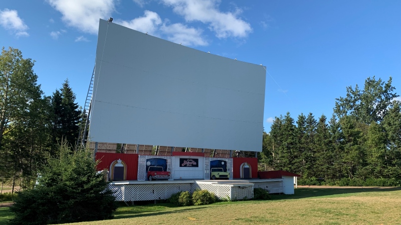 The Brackley Drive-in in Brackley Beach, P.E.I., is pictured.