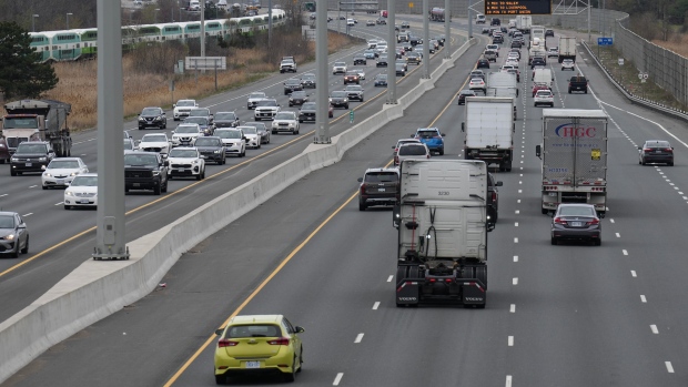 The investigation continues into a fatal collision that occurred during a high-speed police chase on the wrong way of Highway 401, located to the east of Toronto, on Monday night. THE CANADIAN PRESS/Chris Young