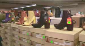 SPONSORED: Traxx Footwear manager Teri Miller shows off some of the new spring collection.