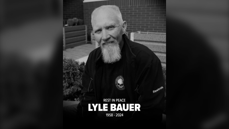 Lyle Bauer, a former CFL player and executive with the Winnipeg Blue Bombers, has died at the age of 65. (Facebook/Winnipeg Blue Bombers)