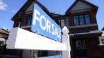 A new home is displayed for sale in a housing development in Ottawa on Tuesday, July 14, 2020. (THE CANADIAN PRESS/Sean Kilpatrick)