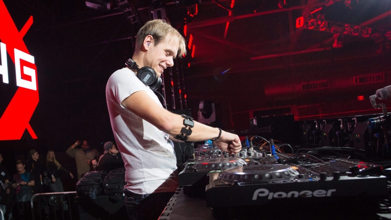 In this Dec. 29, 2014 file photo, Armin van Buuren performs at Pier 94 in New York.  (Scott Roth/Invision/Associated Press)
