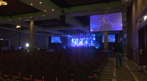 The Delta stage in Charlottetown during a sound check for the ECMAs. (Source: Jack Morse/CTV News Atlantic)