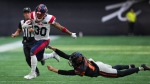 The Montreal Alouettes released veteran American receiver/returner Chandler Worthy on Wednesday. (Darryl Dyck/The Canadian Press)