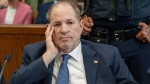 Harvey Weinstein appears at Manhattan criminal court for a preliminary hearing on Wednesday, May 1, 2024 in New York. (Steven Hirsch / New York Post via AP, Pool)